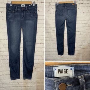 Paige Premium Denim Blue Jeans Women’s size 28 Zip Fly with Button Closure